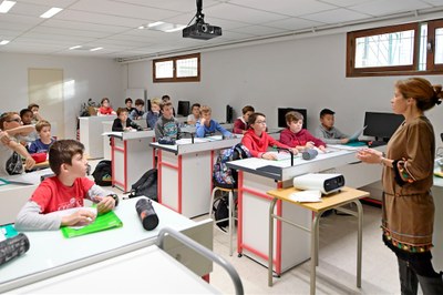 Un des nouveaux laboratoires de SVT