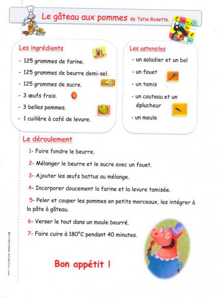 recette tatierosette